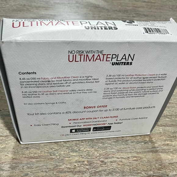 NIB Uniters The ultimate plan leather protection - Picture 10 of 13